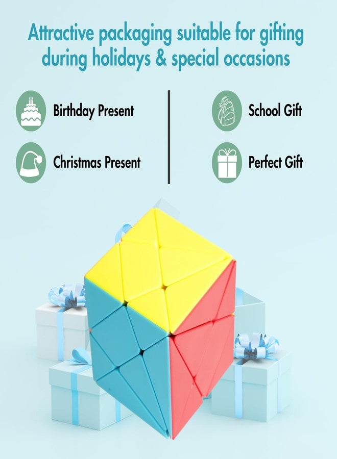 aCADZO Axis Cube Educational Cube| 3D Puzzle Mind Game for Kids Toy Recommended (Axis Cube Stickerless) - Image 5